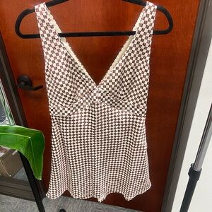 Checkered Sleeveless Dress Abercrombie & Fitch New with Tags